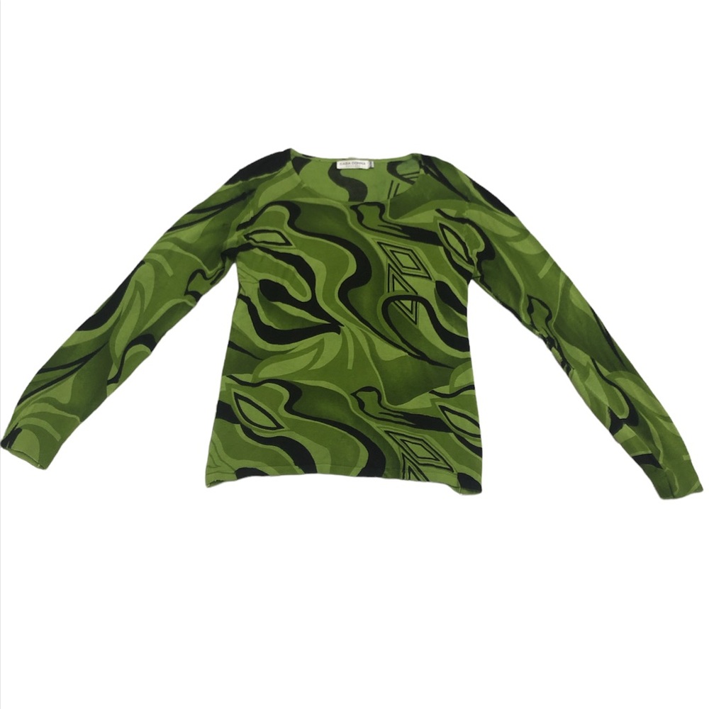 Groovy Green Sweater